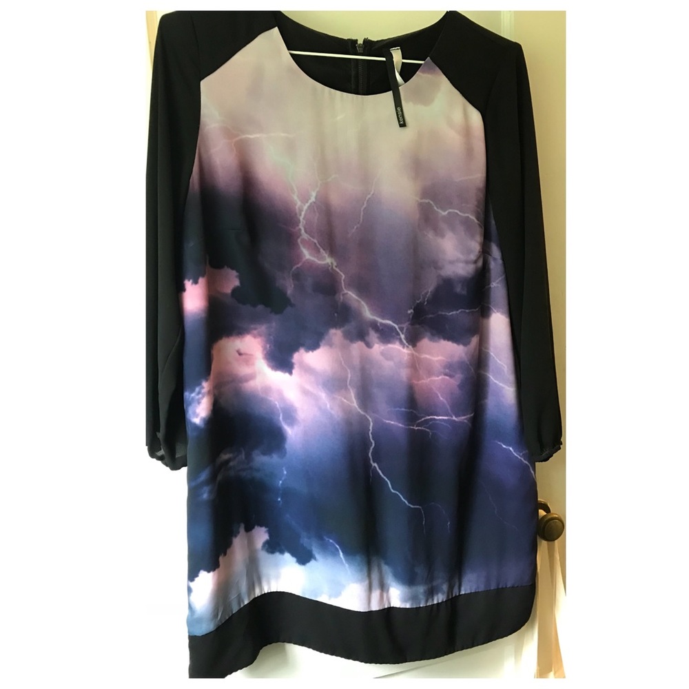 Kensie lightning dress size L